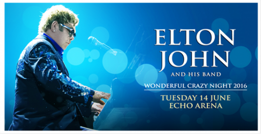 Elton John to play Echo Arena