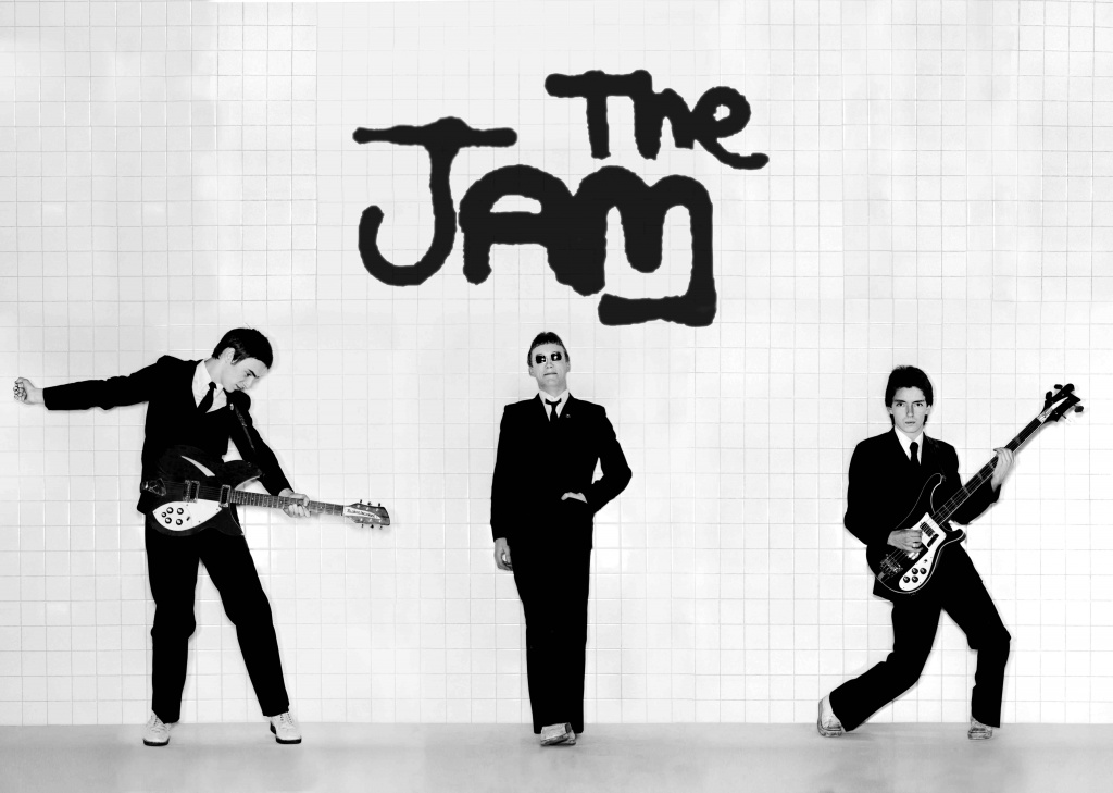The Jam - In the City LP cover. Exhibition coming to Cunard Building in July