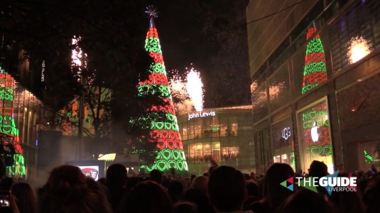 Liverpool ONE light switch on - The Guide Liverpool