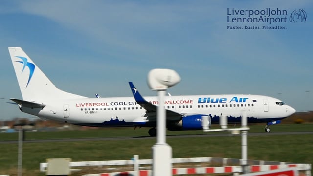 WATCH: Blue Air makes Liverpool John Lennon Airport its first UK base with a very special aircraft - The Guide Liverpool (press release) (blog)