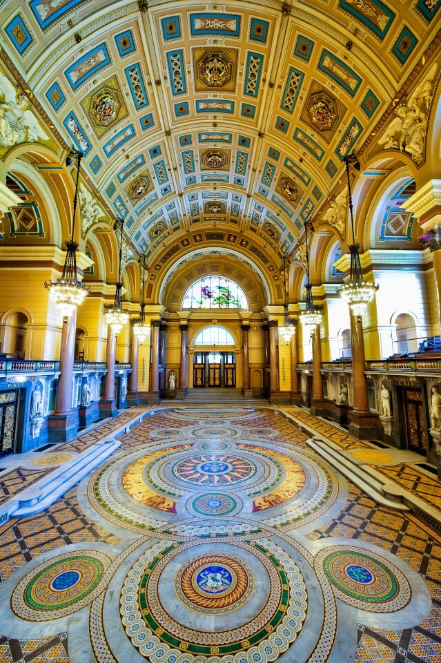 St George S Hall Is Unveiling Its Beautiful Minton Floor Again
